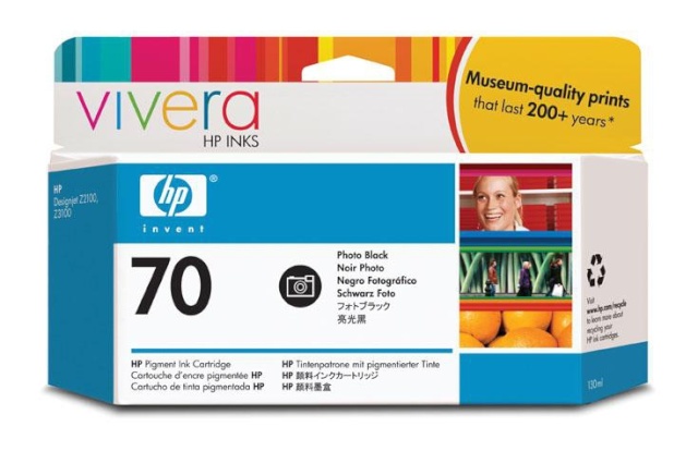 HP tindikassett 70 (C944A) Vivera fotomust
