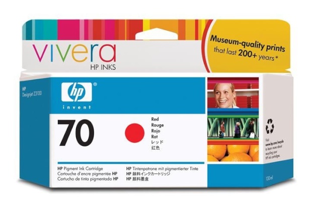 HP tindikassett C 9456 A red Vivera No. 70