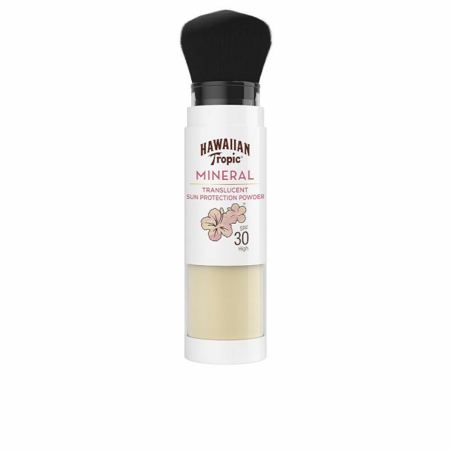 Hawaiian Tropic Päikesekaitse koos Värviga Mineral Brush Pintsel Spf 30