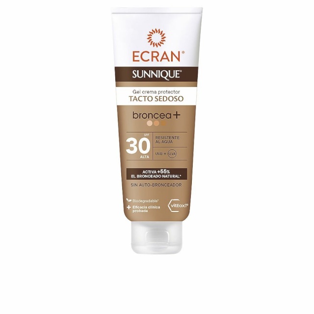 Ecran päikesekaitsegeel Sunnique Broncea+ Kreemikas SPF 30 (250ml)