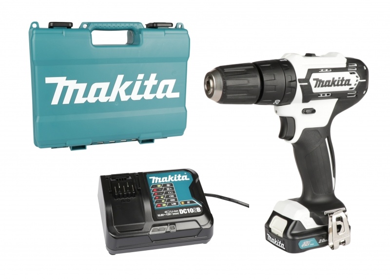 Makita akutrell HP333DSAW Cordless Combi Drill, valge