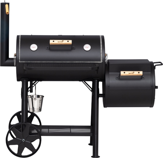 Mustang suitsuahi Off-Set Georgia Smoker, must