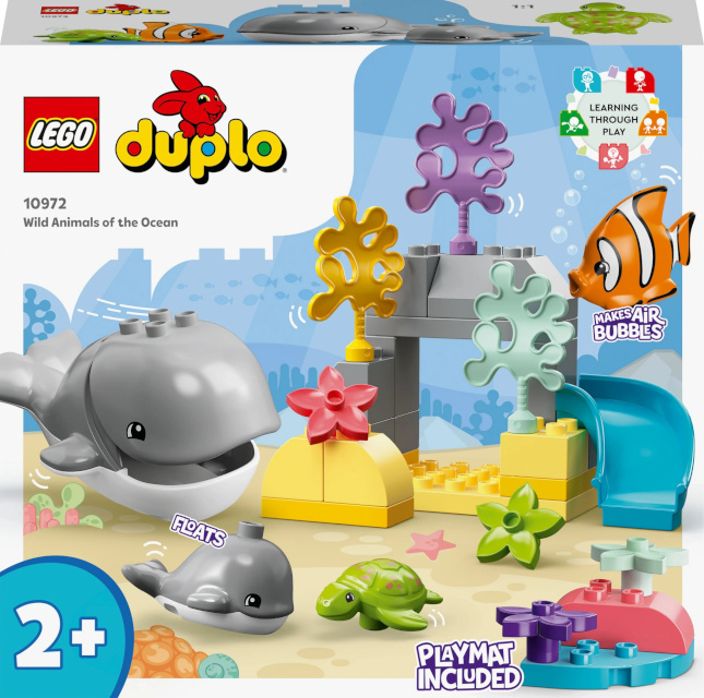 LEGO klotsid Duplo 10972 Wild Animals of the Ocean