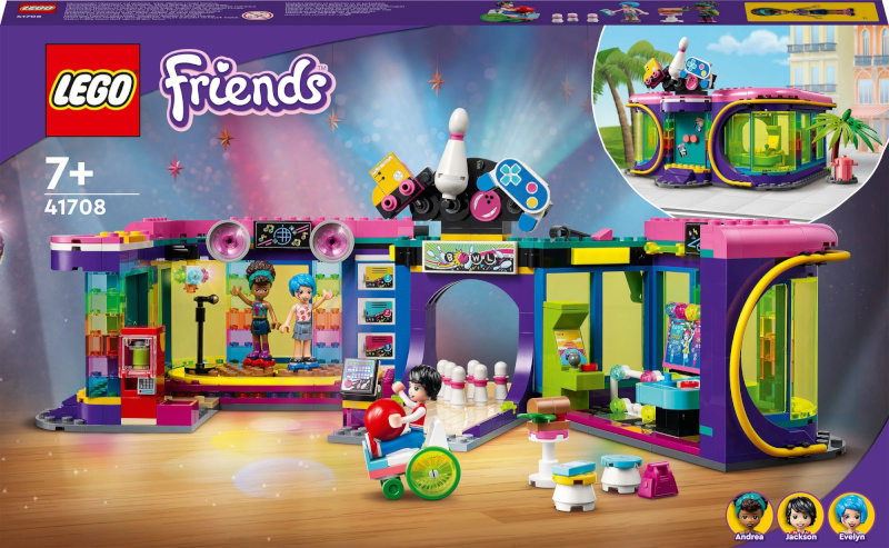 LEGO klotsid Friends 41708 Roller Disco Arcade