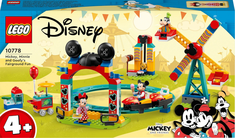 LEGO klotsid Disney 10778 Mickey, Minnie and Goofy's Fairground Fun