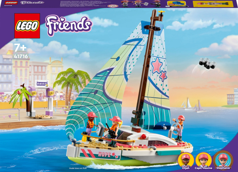 LEGO klotsid Friends 41716 Stephanie's Sailing Adventure