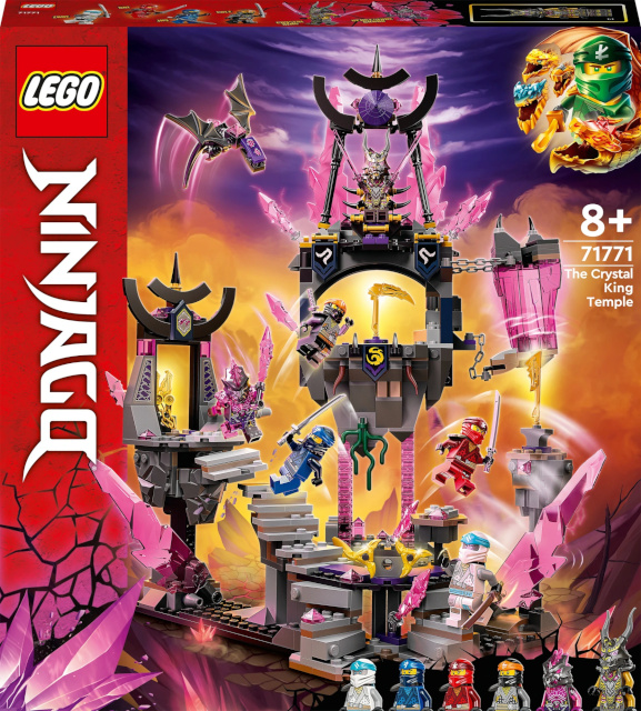 LEGO klotsid Ninjago 71771 The Crystal King Temple