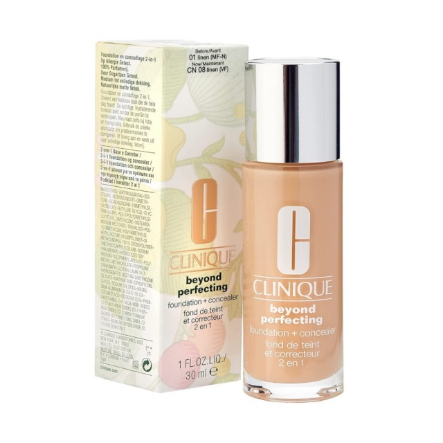 Clinique jumestuskreem Beyond Perfecting 1-linen 2-in-1 30ml