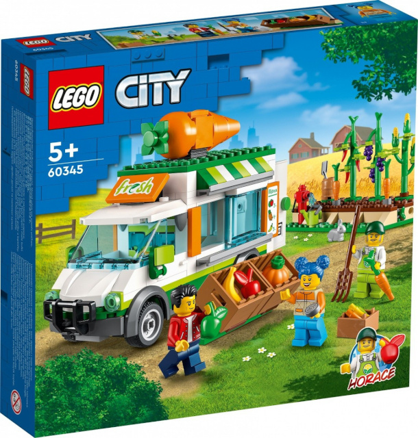 Lego klotsid City 60345 Farmers Market Van