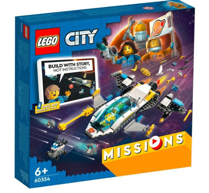 Lego klotsid City 60354 Mars Spacecraft Exploration Missions