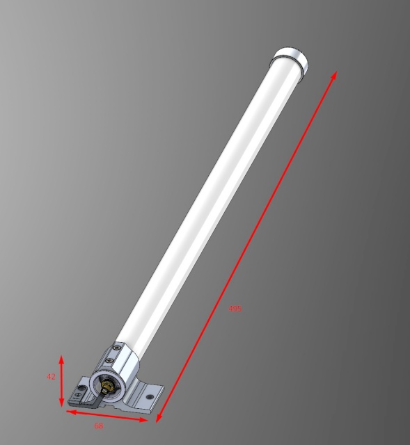MikroTik antenn LoRa Omni Antenna Kit 6.5 dBi 824-960 MHz with SMA Female connector