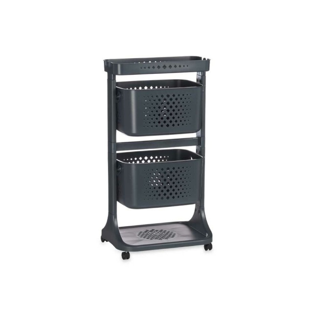 Kinvara köögiviljakäru Antratsiithall polüpropüleen 33x81x44cm