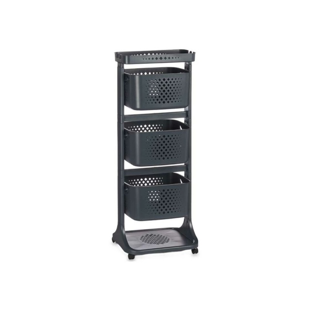 Kinvara köögiviljakäru Antratsiithall polüpropüleen 33x112x44cm