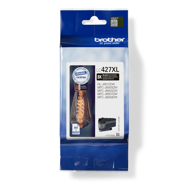 Brother tindikassett Brother LC-427XLBK MFC-J5955x/J6955x/J6957x/HL-J6010