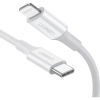 UGREEN laadimiskaabel Lightning -> USB-C 1m valge