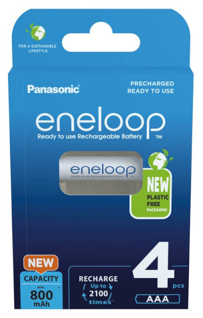 Panasonic aku Eneloop AAA 800 4BP