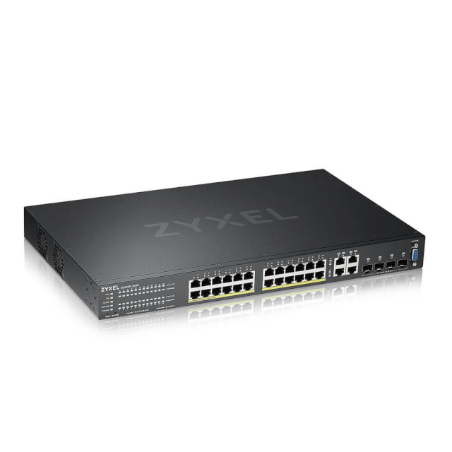 Zyxel switch GS2220-28HP-EU0101F network Managed L2 Gigabit Ethernet (10/100/1000) Power over Ethernet (PoE) must
