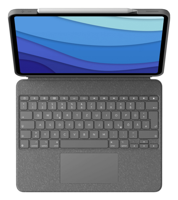 Logitech klaviatuur Combo Touch iPad Pro 12,9" 5/6 Gen. QWERTZ | 920-010208