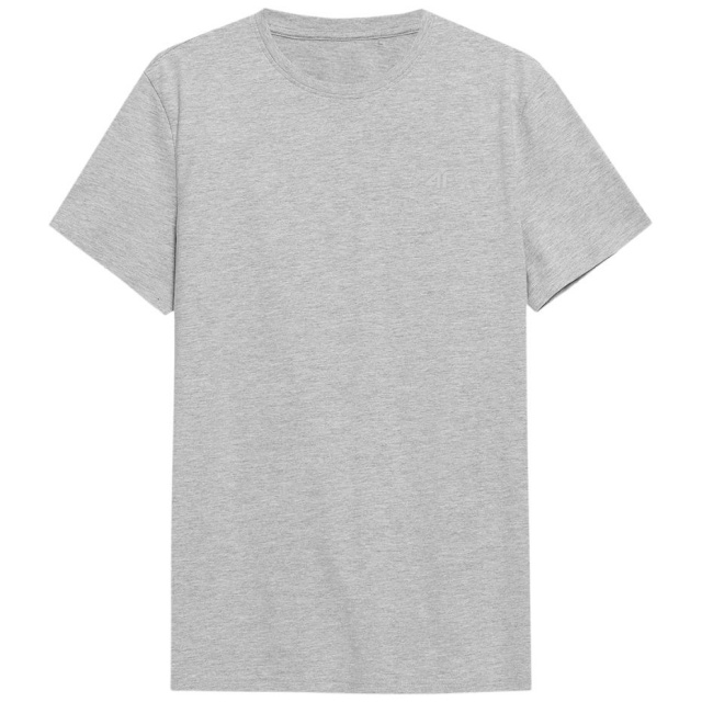 4F T-särk meestele külm helehall H4L22 TSM352 27M suurus M