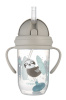Canpol BABIES mittelekkiv tass EXOTIC ANIMALS, 6m+, 270ml, hall, 56/606_grey