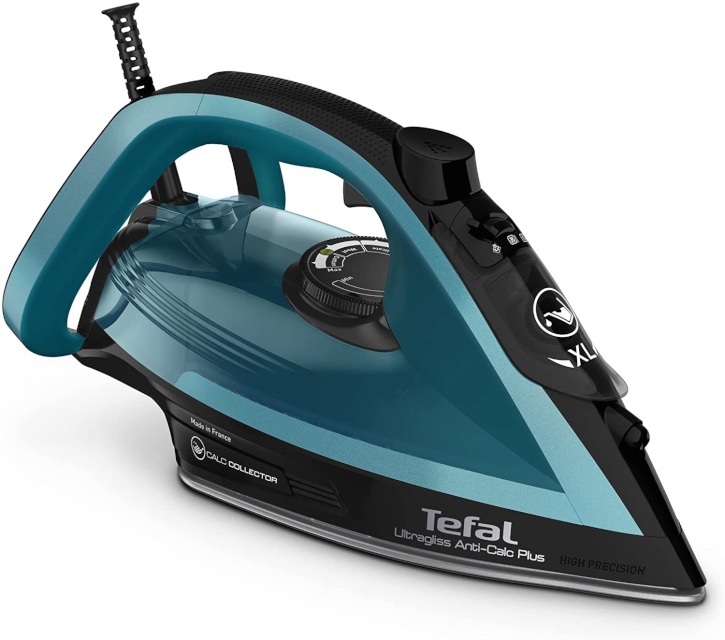 Tefal FV6832E0 Steam triikraud, 2800 W, Water tank capacity 270 ml, Continuous steam 50 g/min, Steam boost performance 260 g/min, must/sinine