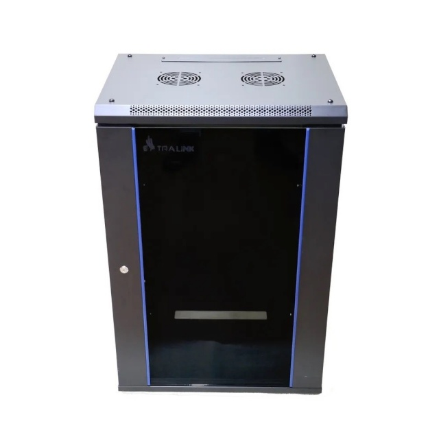 Extralink serverikapp Rack Cabinet 18U 600x450mm hanging must 