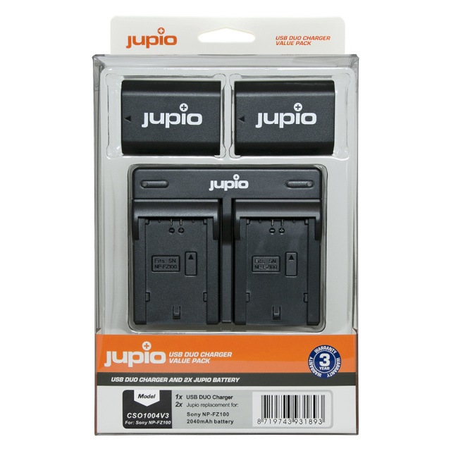 Jupio aku Kit: 2X Battery LP-E6 1700mAh + USB Dual Charger akulaadija (CCA1002)