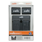 Jupio aku Kit: 2X Battery LP-E6 1700mAh + USB Dual Charger akulaadija (CCA1002)