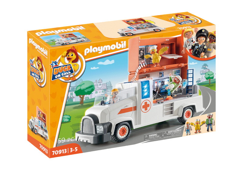 Playmobil klotsid Duck on Call 70913 Ambulance