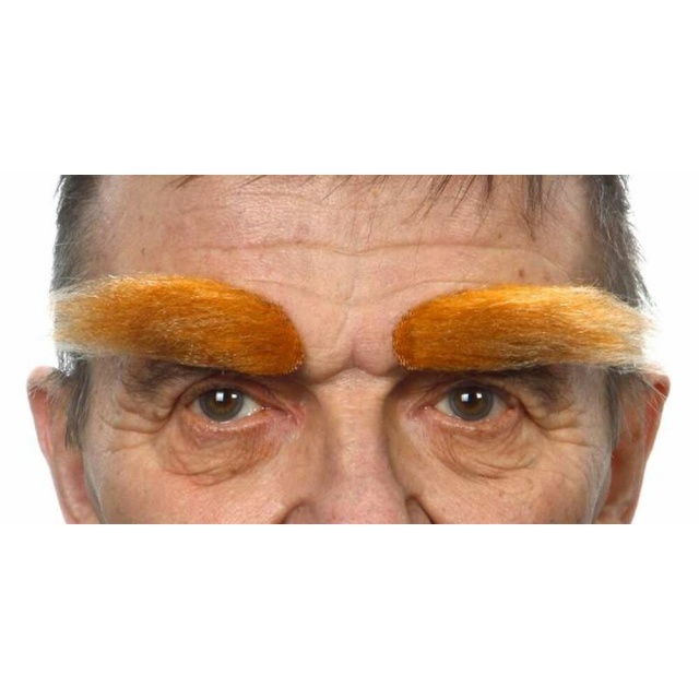False eyebrows My Other Me oranž