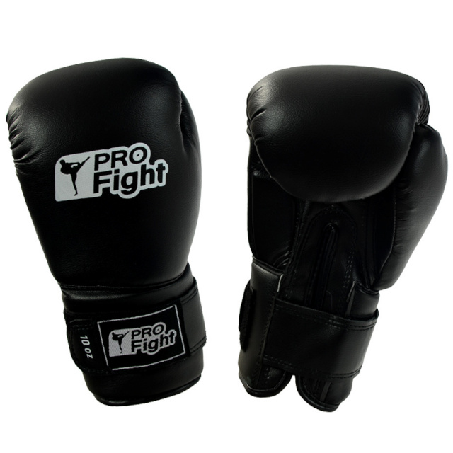 PROfight poksikindad Pvc suurus 10, must 