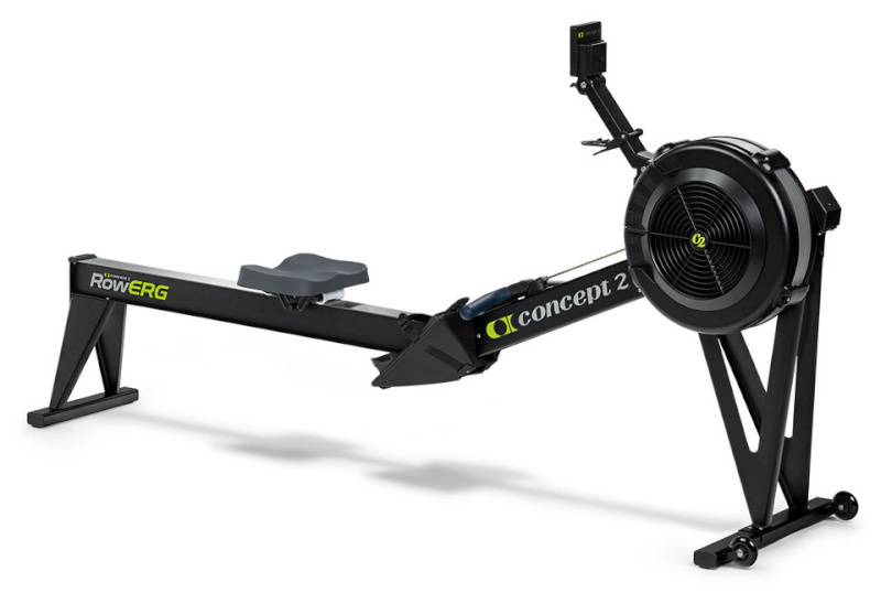 Concept2 sõudeergomeeter RowErg Higher monitoriga PM5 must