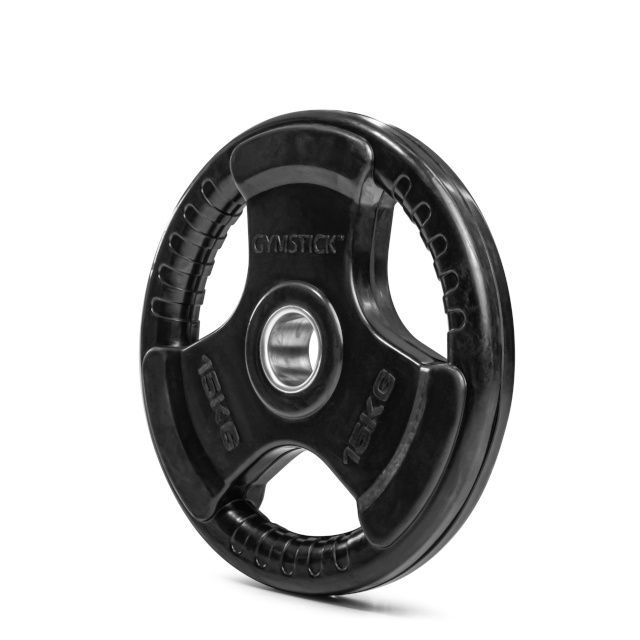 Gymstick kummeeritud raskusketas Rubber Weight Plate 15kg