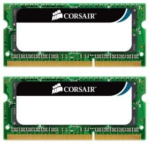 Corsair mälu 8GB DDR3 SO-DIMM (2x4GB) 1066MHz CL7 Apple Qualified 