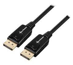 Sharkoon kaabel Displayport 1.4 St-St 8K, 1,0m, must