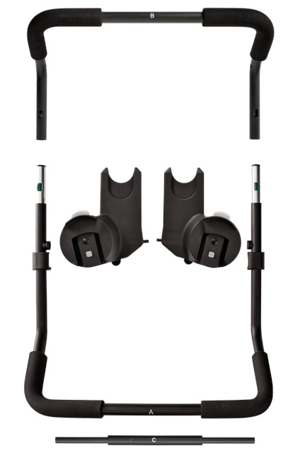 Baby Jogger turvahälli adapter City Select/LUX/Premier Multi-Model Car Seat Adapter