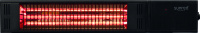 SUNRED soojuskiirgur Heater RDS-15W-B, Fortuna Wall Infrared, 1500W, must