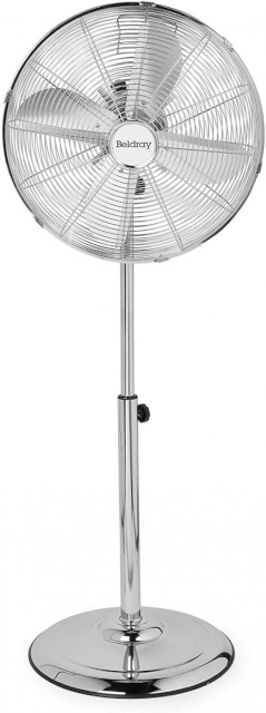 Beldray ventilaator EH3263VDE chrome pedestal fan