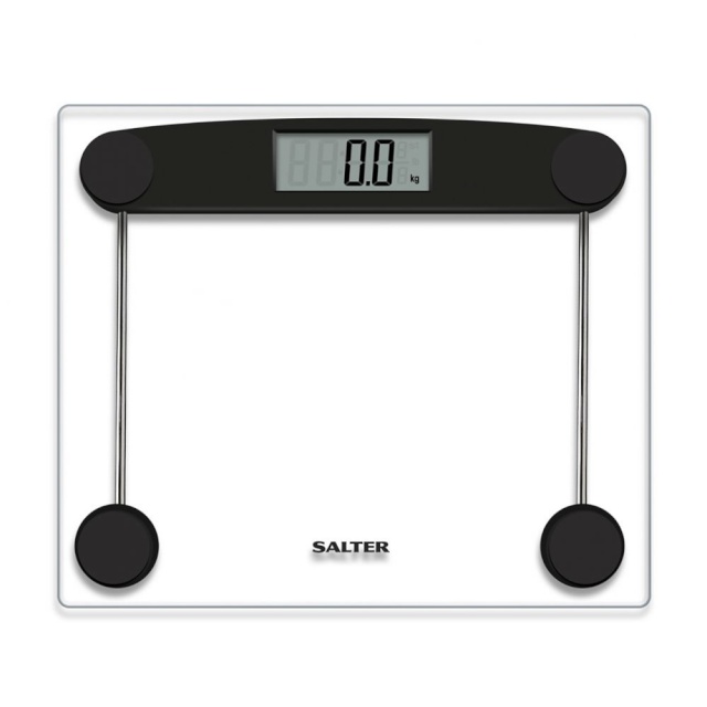 Salter vannitoakaal 9208 BK3R Compact Glass Electronic Bathroom Scale, klaas