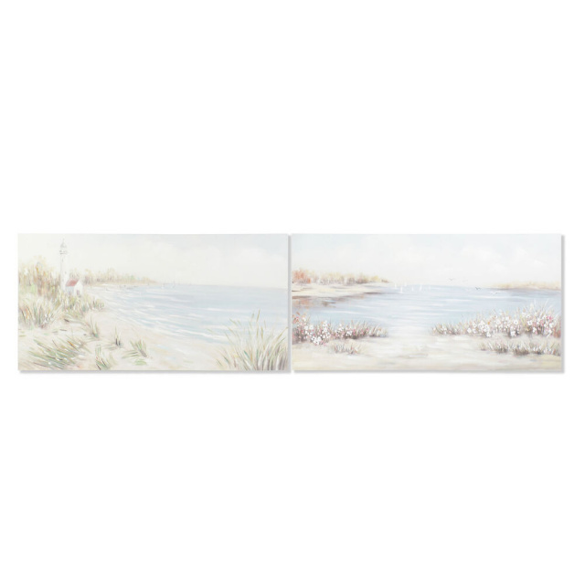 DKD Home Decor maal 140x3,7x70cm Rand Vahemere (2tk)