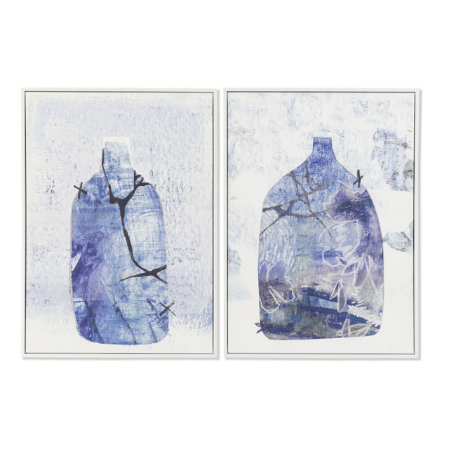 DKD Home Decor maal 52,2x4,5x73cm Vaas Skandinaavia (2tk)