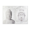 DKD Home Decor maal 82,5x4,5x122,5cm Buddha Idamaine (2tk)