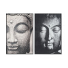DKD Home Decor maal 62,5x4,5x93cm Buddha Idamaine (2tk)