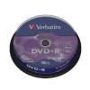 Verbatim toorikud DVD+R 4.7GB 16x AZO Cake 10tk.