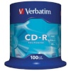 Verbatim toorikud CD-R 80/700MB 52x Cake 100tk.