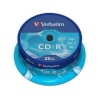 Verbatim toorikud CD-R 80/700MB 52x AZO Cake 25tk.