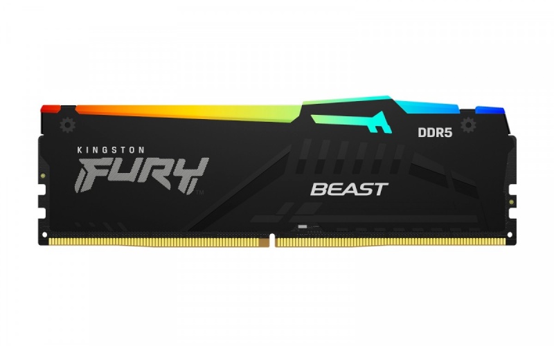 Kingston mälu DDR5 Fury Beast RGB 16GB (1x16GB) 5200MHz CL40