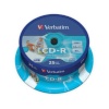 Verbatim toorikud CD-R 80/700MB 52x AZO Printable Cake 25tk.