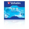 Verbatim toorikud CD-R 90/800MB 40x AZO High Capacity Jewel Case