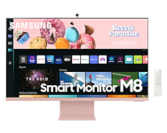 Samsung monitor Series8 S32BM80PUU 80,0cm, 16:9, 32", roosa/valge